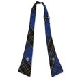 thumbnail image 2 of Cookie's Girls' Criss Cross Tie Color: blue/black/gold *plaid #92* Size: one size, 2 of 2