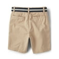 thumbnail image 2 of The Children's Place Boys Belted Chino Shorts, Sizes 4-16, 2 of 3