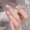 thumbnail image 3 of Set de esmaltes de uñas GAOY Glitter Purple Cat Eye con imán, 7,3 ml x6, 3 of 6
