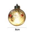 thumbnail image 2 of Navidad Led Bola De Navidad Transparente Árbol De Navidad Colgante Que Brilla, 2 of 5