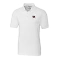thumbnail image 2 of Men's Cutter & Buck  White South Carolina Gamecocks Advantage Tri-Blend DryTec Pique Polo, 2 of 3