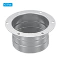 thumbnail image 3 of Conector de conducto Uxcell de 3 pulgadas, brida de metal para manguera de escape, paquete de 2, 3 of 5