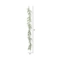 thumbnail image 2 of Vickerman 6' Artificial Green Fairhill Leaf Garland., 2 of 2