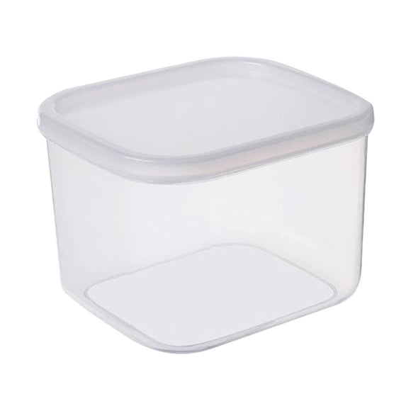 Contenedor de almacenamiento para refrigerador, caja hermética para conservar la frescura de los alimentos, recipiente transparente de gran capacidad para alimentos secos, harina y granos,