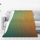 thumbnail image 1 of Balery Orange To Teal Gradient Manta de Felpa Suave y Acogedora – Cobija de Franela Aterciopelada para Cama, Lavable y Cálida para Sofá, Mascotas, Transpirable-60"x50", 1 of 7