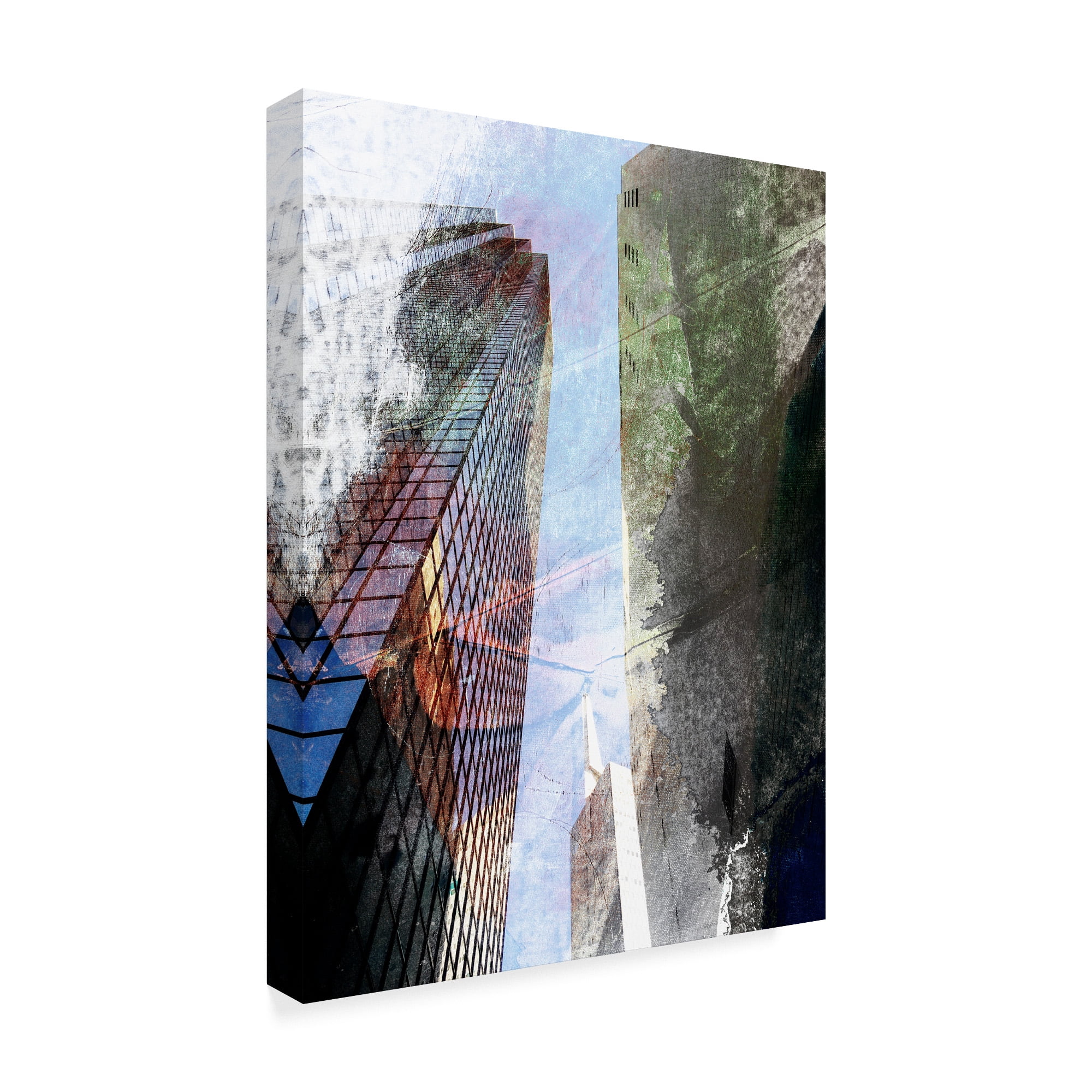 Trademark Fine Art 'Dallas Architecture III' Canvas Art by Sisa Jasper