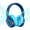 blue, variant on TRONSMART KH03 Kids over-Ear Bluetooth Headphones with Mic,ANC,70H Playtime LED Lights,Foldable Wired Wireless for Tablet PC Phone,Pink
