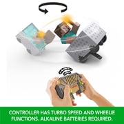 Minecraft Minecart RC & Steve, Wheelie Stunt & Turbo Boost, Lights & Digital Item Code