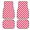 HTGQ243, variant on INSTANTARTS Red Bagea-Ka Black White Race Checkered Flag Pattern Car Floor Mats Truck SUV 4pcs/Set Anti-Slip Carprt Rug Gifts