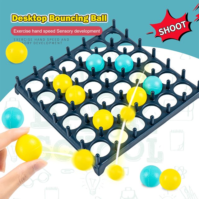 Pelota Que Rebota Juego de rebote - Activar juego de pelota de rebote Juego de juegos de mesa para fiestas familiares Ndcxsfigh libre de BPA