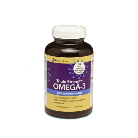 InnovixLabs Triple Strength Omega-3 from Fish Oil Softgels, 60