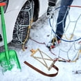 thumbnail image 4 of UPOUART 2Pcs Anti-skid Tire Chains Steel for Slippery Conditions, 4 of 7