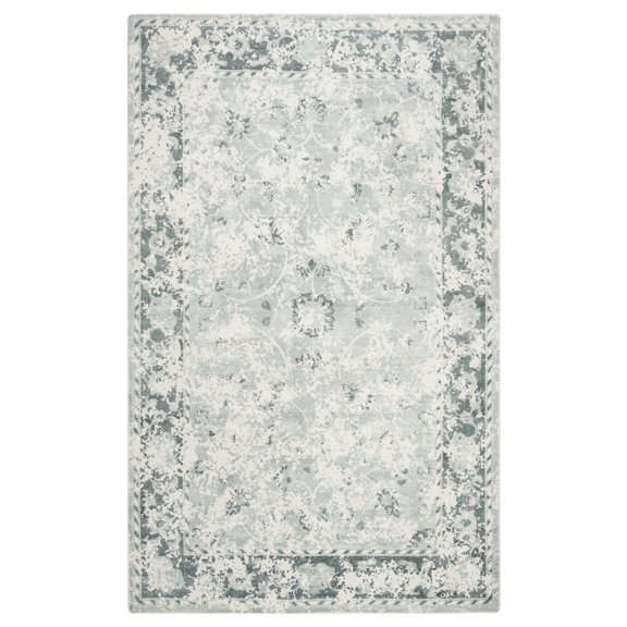SAFAVIEH Mirage Proinsias Solid Area Rug, Navy, 9' x 12'