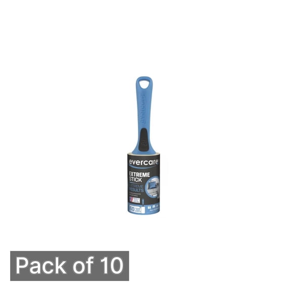 Evercare Extreme Stick Adhesive Lint Rollers (Pack of 10)