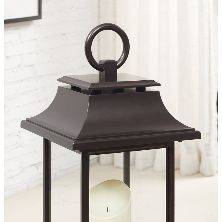Duraflame 27 Portable LED Electric Flameless Candle Lantern with Quartz  Infrared Heater, Bronze - Walmart.com
