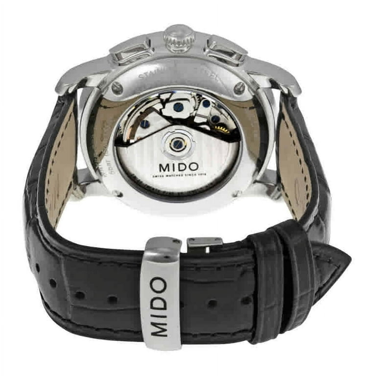 Mido Baroncelli Chronograph Automatic Silver Dial Men