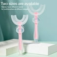 thumbnail image 7 of ASEIDFNSA Very Expensive Items Children's U-Shape Toothbrush for 360° Thorough Cleansing Massage Toothbrush U-Type Modeling Toothbrush With Suction Cup for Children, 7 of 7