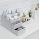 thumbnail image 4 of caja de plástico para maquillaje, caja organizadora de joyas, caja de almacenamiento para maquillaje, caja de cosméticos para regalo de con cajones (talla grande(blanco)-35.5*22*16cm), 4 of 5