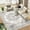 Brown, variant on Haperlare Machine Washable Rugs for Living Room Black Vintage Medallion Area Rugs Low Pile Soft Rugs for Bathroom,8'x10' Carpet