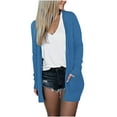 thumbnail image 7 of Long Sleeve Cardigan For Women Fall Open Front Cardigan With Pockets Casual Duster Lightweight Cardigan Sweater, 7 of 7