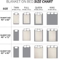 thumbnail image 2 of Weighted Blanket for Kids and Adults with Anxiety Sensory Cotton Better Sleep - 60"*80" 15lbs Beige, 2 of 3