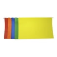 thumbnail image 2 of School Smart Mediumweight Manila Stock 1/5 Cut Colored Hanging File Folder, Legal, Assorted Colors, Pack of 25, 2 of 2