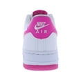thumbnail image 3 of Nike Air Force 1 GS Boys Shoes Size 7, Color: White/Laser Fuchsia, 3 of 5