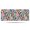 Pioneer Flower Floral, variant on Pioneer Flower Floral Print Pattern Bathroom Rugs Mat, Non Slip Microfiber Bathroom Rug with Rubber Backing, Soft Mats for Bathroom Floor Tub Shower, 24"x60"