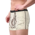 thumbnail image 3 of KLL Cowboys Riding Horses In Desert Men's Cotton Boxer Briefs Underwear-X-Large, 3 of 7