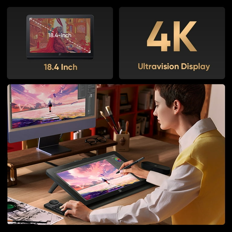 XPPen Artist Pro 19 (Gen 2) Drawing Tablet | 4K, 99.8% sRGB XPPen Artist Pro 19 (Gen 2) Drawing Tablet | 4K, 99.8% sRGB
