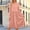 Orange, variant on Dolkfu French Chic Womens Fall&Winter Dresses Long Sleeve Orange Crew Neck Twofer Polka Dot Retro Vintage Mid-Length Relaxed Fit Dresses Orange,L