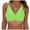 Green-01, variant on Lopeceal Women's Twist Front Bikini Tops - Push Up Bathing Suit Top Padded Swimsuit Top