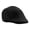 Black, variant on Newsboy Cap for Men, Classic Flat Cabbie Hat (Royal Blue)