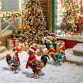 thumbnail image 3 of Interesting Xmas Chicken Garden Ground Stake Adornment Colorful Insert Art Xmas Outdoor Ornamentation For Yard Gel for Mens Shoes Go2garden Solar Lights Yard Signs with Garden for Animals Merry, 3 of 6