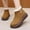 #007-Brown, variant on Wowcloth Women's Snow Boots – Fashion Casual Versatile Plus Size Fleece-Lined Thick Warm Slip-On with Slimming Comfortable Design for Autumn Winter Daily Wear