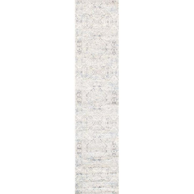 Pasargad Home PD-189B 2.04x6 2 ft. 4 in. x 6 ft. Efes Design Power Loom Runner Rug, Light Grey