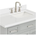 thumbnail image 7 of Ariel D037srwqrvo Kensington 37" Free Standing Single Rectangular Basin Vanity Set - Grey, 7 of 7