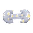 thumbnail image 6 of Ergonomic U Shape Lumbar Support Pillow For Side Sleepers Memory Foam Pillow With Removable Breathable Cover, 6 of 8
