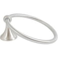 thumbnail image 5 of Coastal Towel Ring, Satin Nickel by Stone Harbor Hardware, 5 of 6