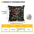 thumbnail image 3 of FOR U DESIGNS Dachshund Snowflake Pattern 3 PCS RV Dinette Cushion Covers Wear-Resistan Camper Seat Covers Dinette Booth Camper Cushion Pillow Cover Sofa Slipover Christmas Decor, 3 of 8