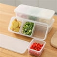 thumbnail image 4 of Bacs de Rangement pour Réfrigérateurs avec Couvercles Contenants de Préparation des Repas Bacs de Rangement Réutilisables pour Réfrigérateurs de Cuisine, 4 of 7