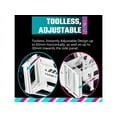 Free Shipping! Cooler Master Vertical Graphics Card Holder Kit V3 White, Gray ABS, SGCC