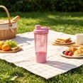 thumbnail image 5 of 500ML Handheld Fitness Sports Water Cup Protein Powder Shaking Cup Mixing Cup Equipped with Mixing Tools and Storage Compartments, 5 of 7