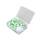 thumbnail image 3 of 74 Uds. De cuentas para el cabello, puños flexibles para trenzas de cabello con soporte para el cabello y caja de almacenamiento para trenzas de cabello y fabricación de pulseras de joyería, 3 of 8