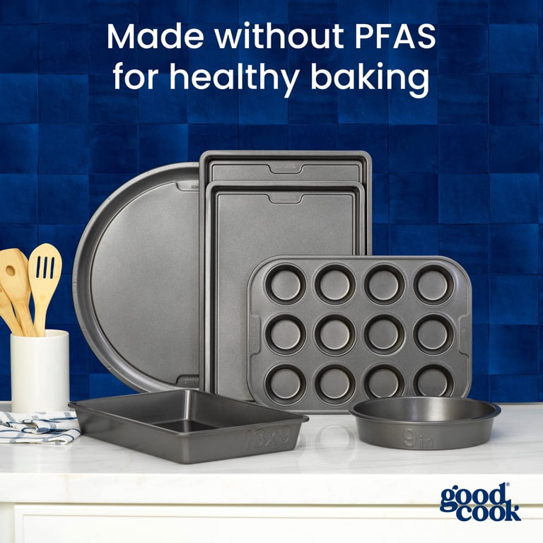 GoodCook 24-Cup Mini Muffin Pan, Nonstick Steel photo 8