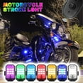 thumbnail image 4 of Motorcycle LED Flashing Lights - Multi-Color Electric Bike & Bicycle Taillights, Waterproof Navigation Lights for Cars, Scooters & Airplane Models, 4 of 8