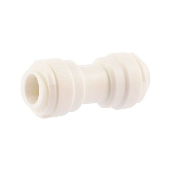 SharkBite Push to Connect 3/8 in. PTC X 3/8 in. D PTC Polypropylene Coupling