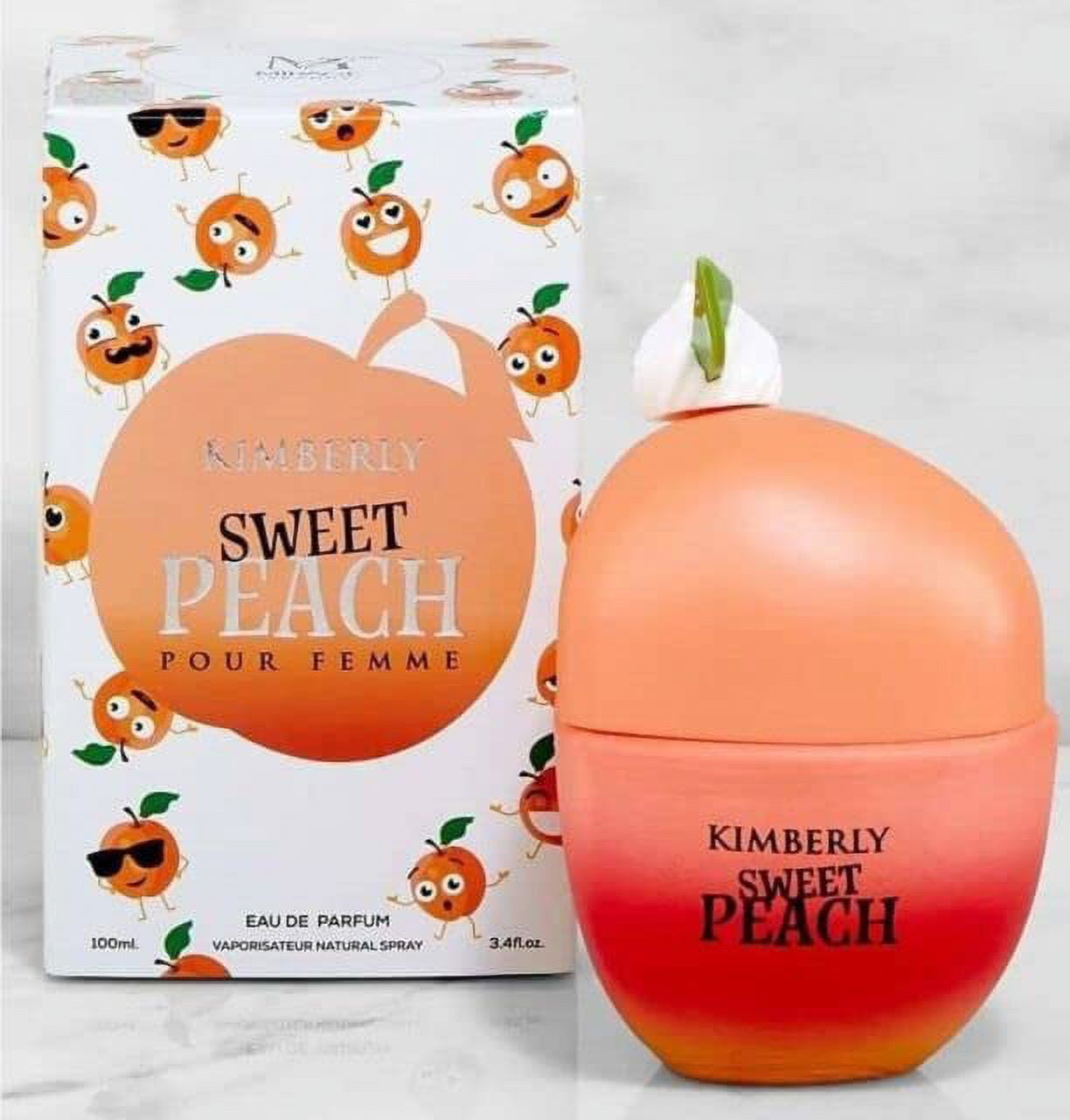 Kimberly Sweet Peach celebrity designer perfume Walmart