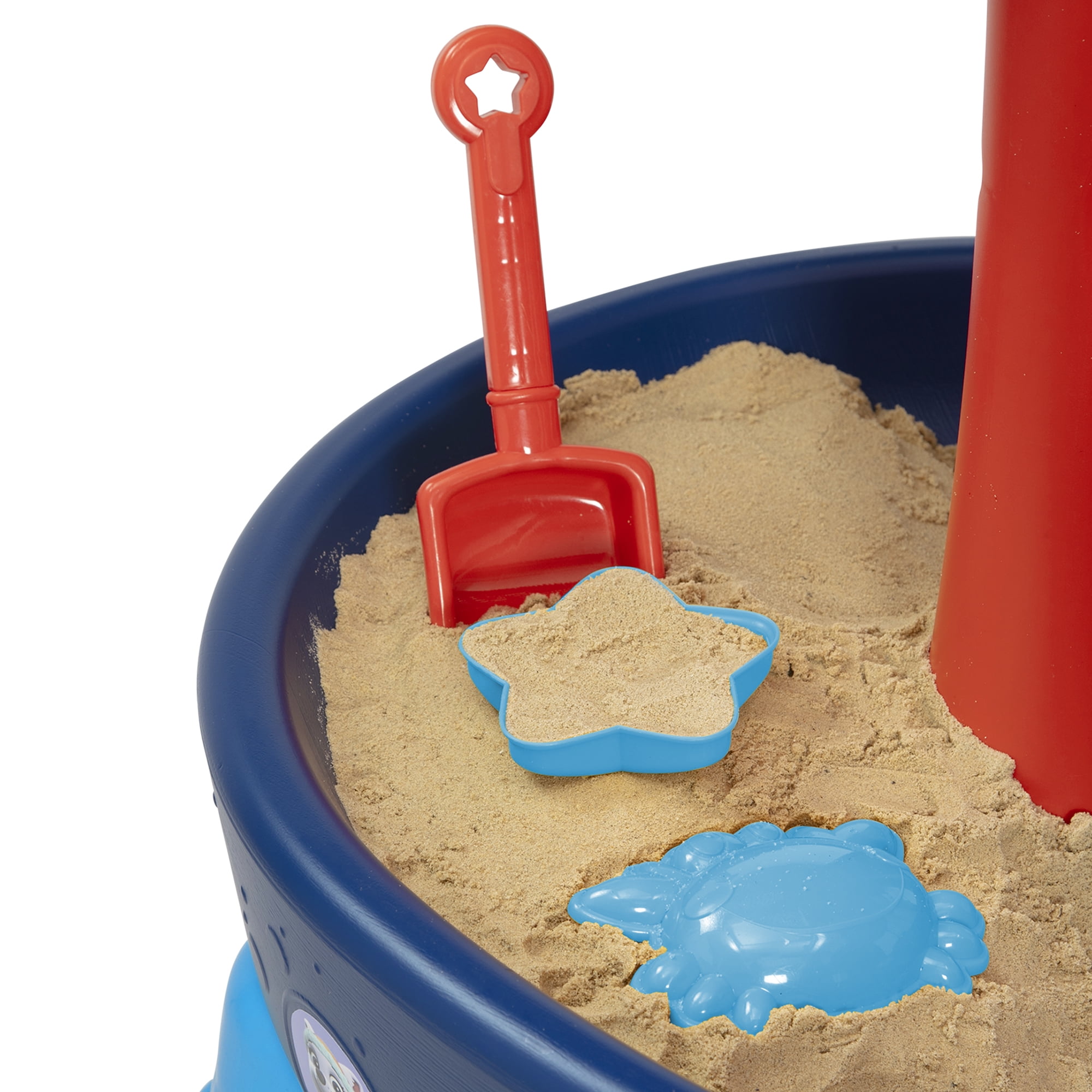 PAW Patrol Water Table by Delta Children - 3-Tier Water Table with 11-Piece Toy Set, Blue