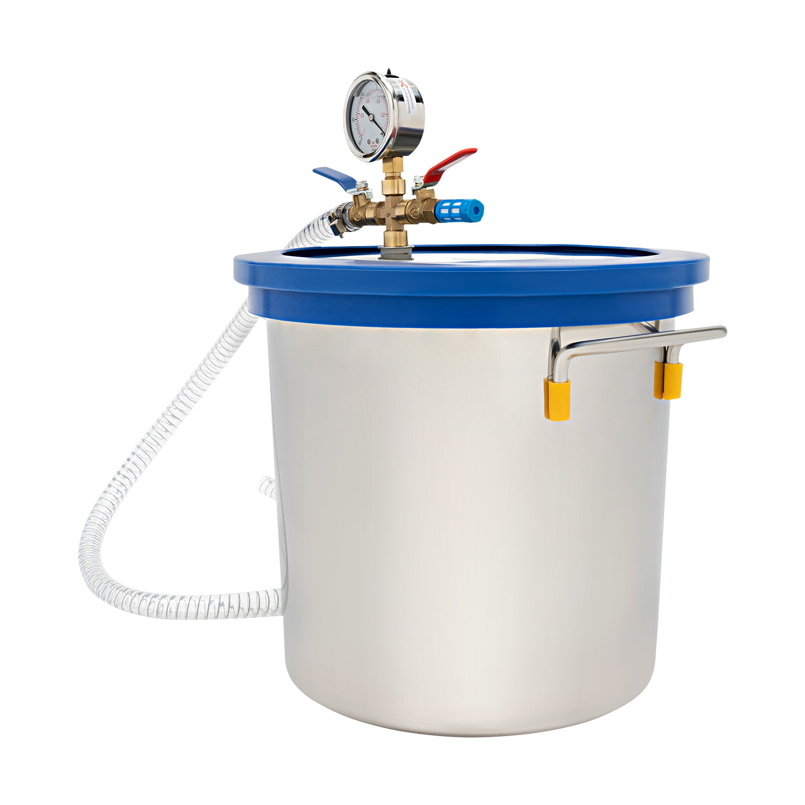 3 Gallon Vacuum Chamber with Lid Degassing Chamber Perfect for Stabilizing Wood, Degassing Silicones, Epoxies and Essential Oils